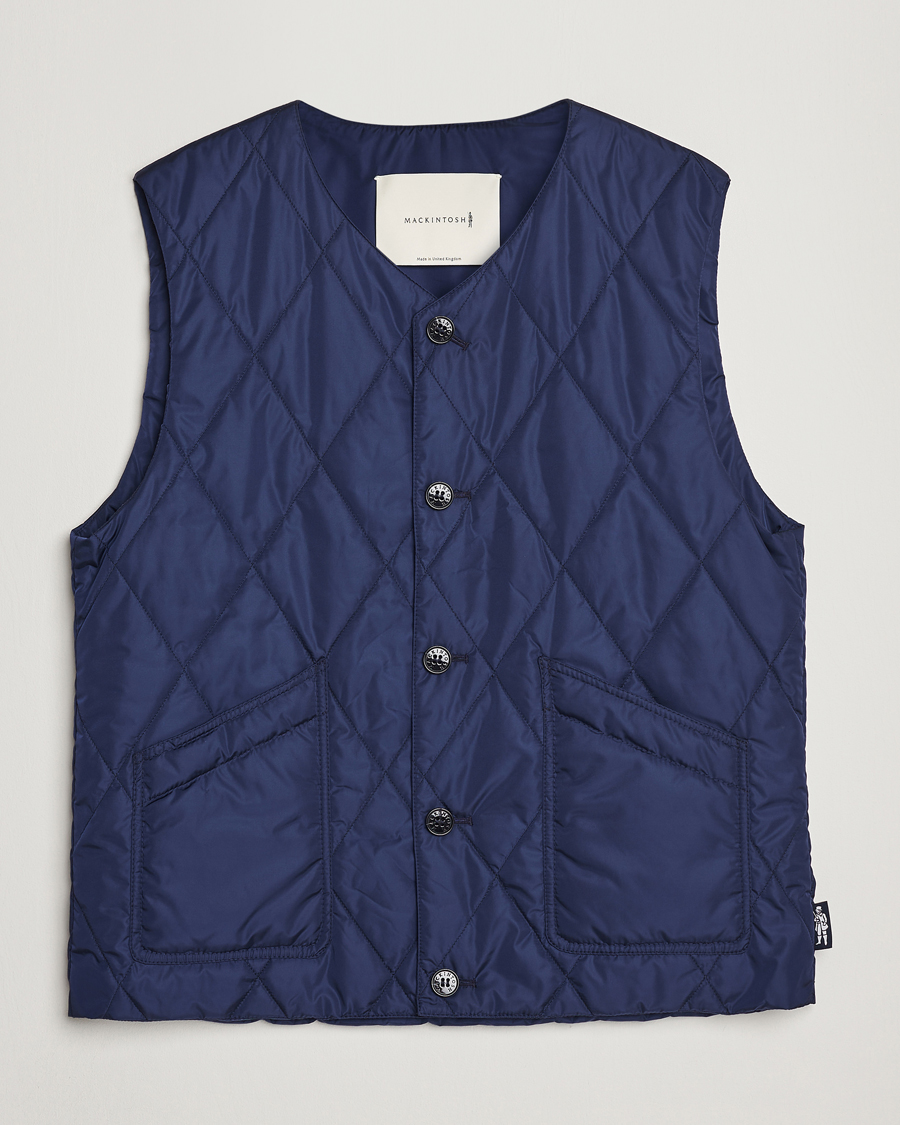 Herren | Westen | Mackintosh | Hig Quilted Liner Blue