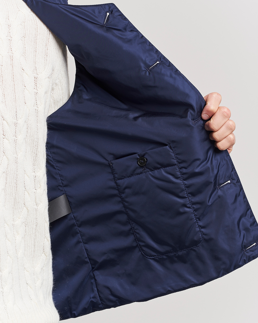 Herren | Westen | Mackintosh | Hig Quilted Liner Blue