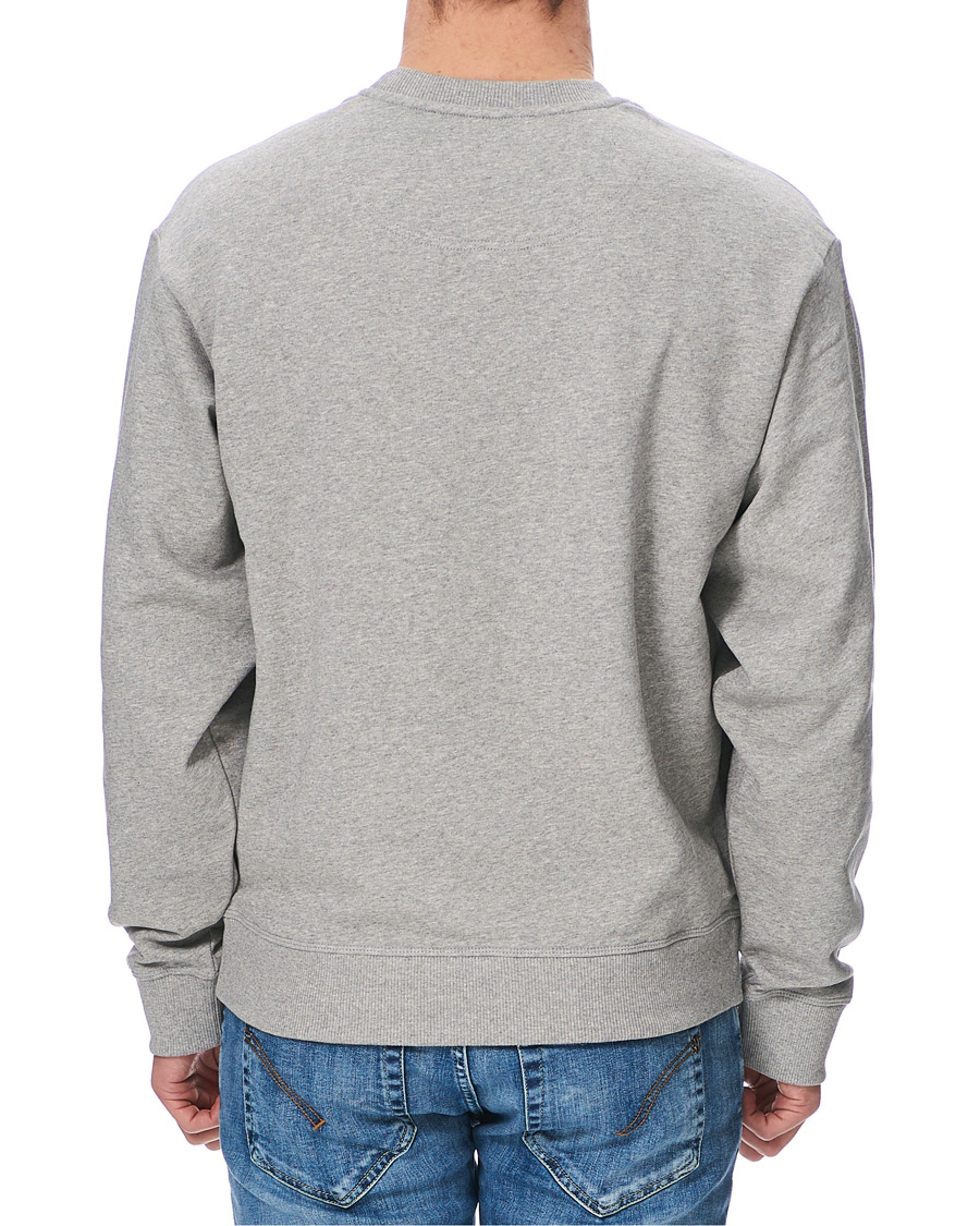 Herren | Pullover | KENZO | Velvet Tiger Head Crew Neck Sweatshirt Grey