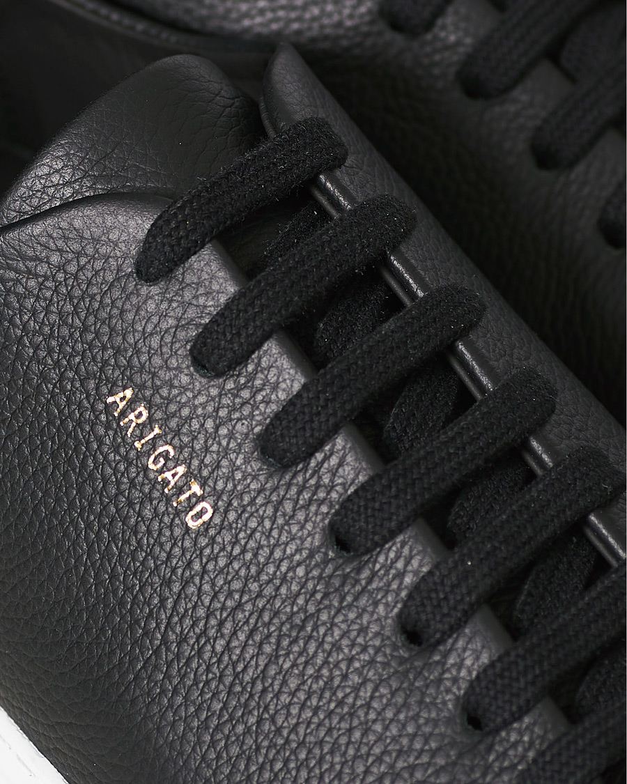 Axel Arigato Cap Toe Sneaker Black Leather bei CareOfCarl.de