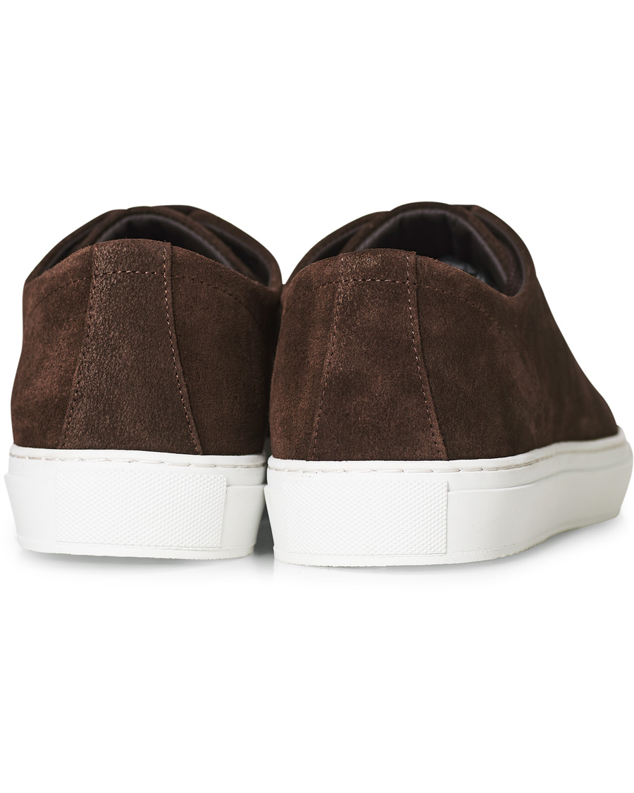 Herren | Axel Arigato Patent Cap Toe Sneaker Brown Suede | Axel Arigato | Patent Cap Toe Sneaker Brown Suede