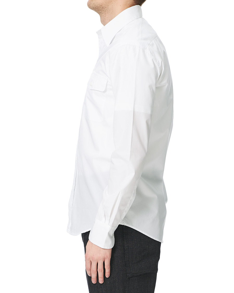 Herren | Hemden | Barena | Double Pocket Overshirt White
