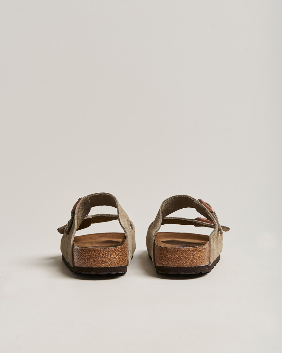Herren | Sandalen & Pantoletten | BIRKENSTOCK | Arizona Soft Footbed Taupe Suede