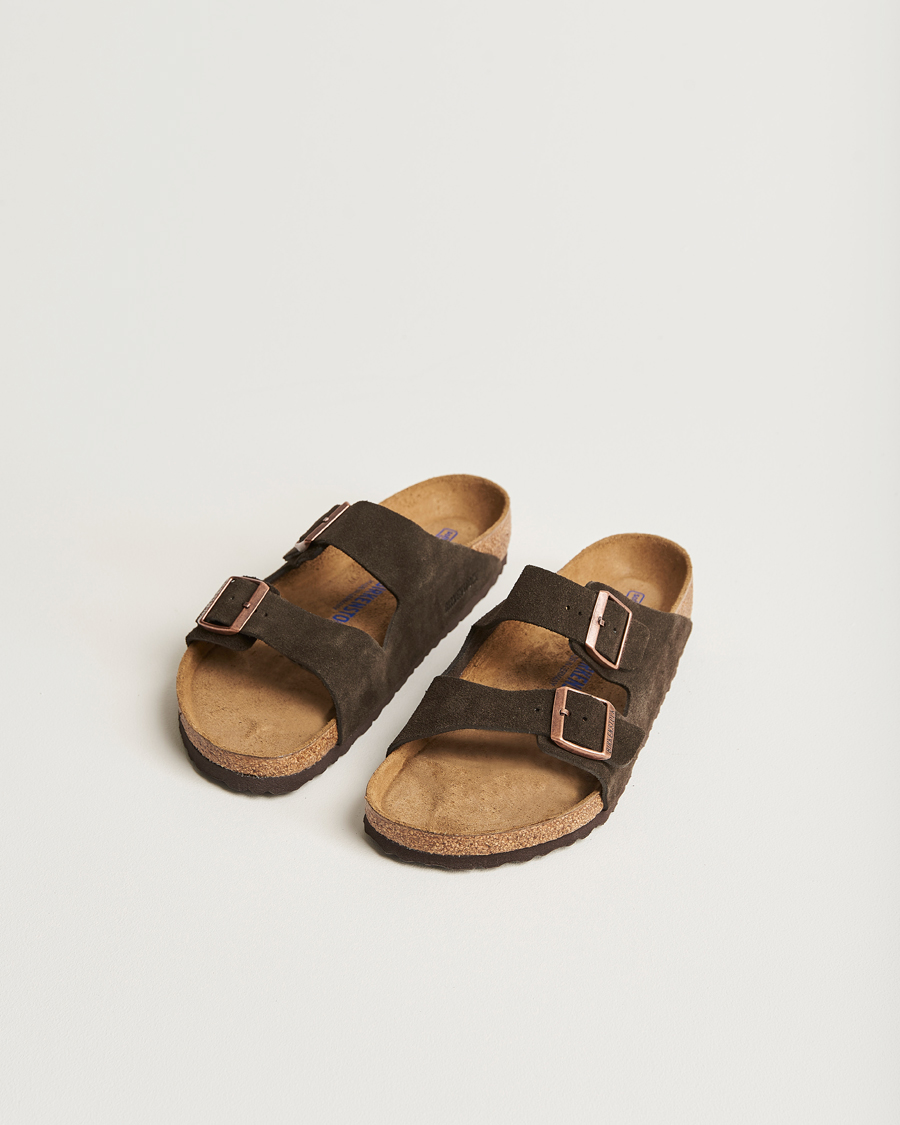 Herren | Sandalen & Pantoletten | BIRKENSTOCK | Arizona Soft Footbed Mocha Suede