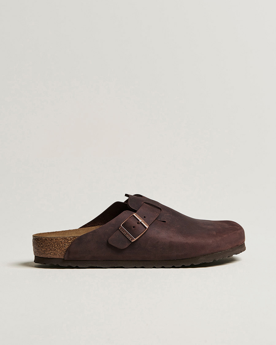 Herren | Sandalen & Pantoletten | BIRKENSTOCK | Boston Classic Footbed Habana Oiled Leather