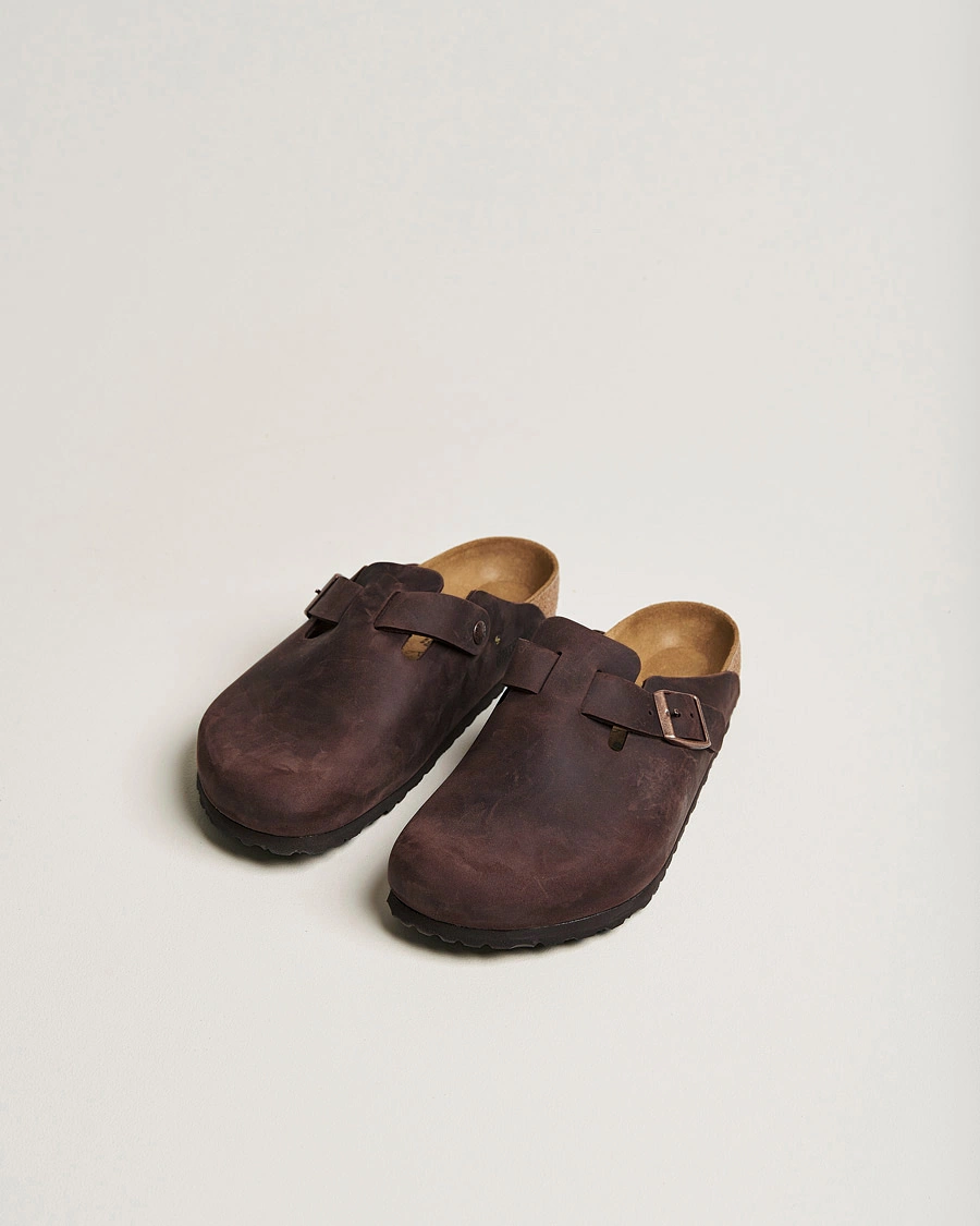 Herren | Hausschuhe & Pantoletten | BIRKENSTOCK | Boston Classic Footbed Habana Oiled Leather