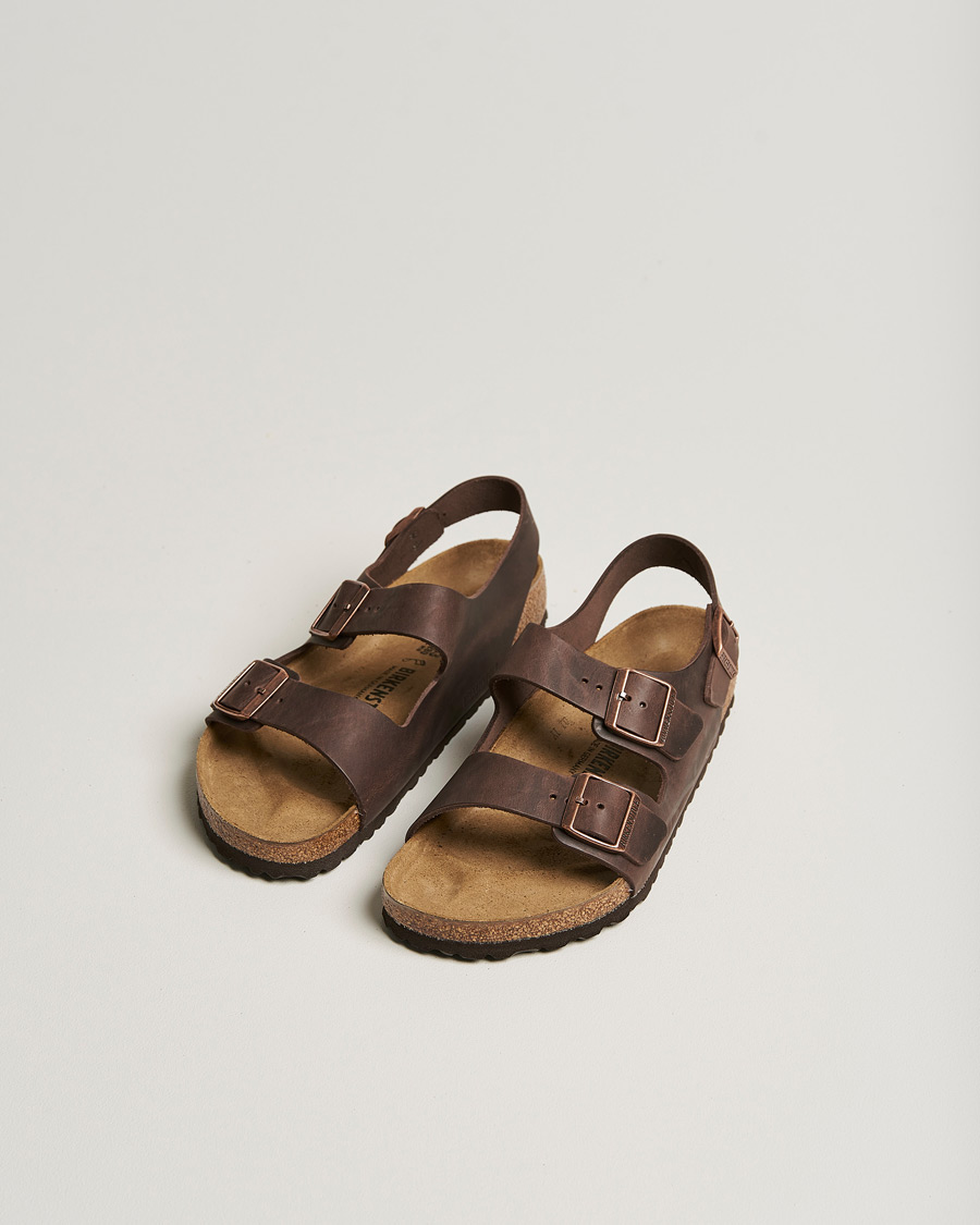 Herren | BIRKENSTOCK Milano Classic Footbed Habana Oiled Leather | BIRKENSTOCK | Milano Classic Footbed Habana Oiled Leather