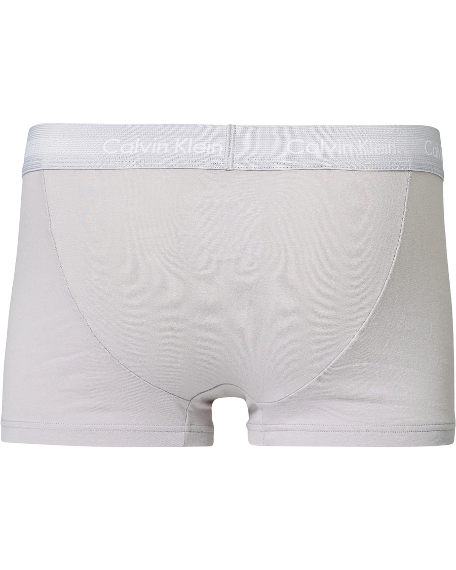 Herren | Unterwäsche | Calvin Klein | Cotton Stretch Low Rise Trunk 3-Pack Jada Sea/Sky High/Silver