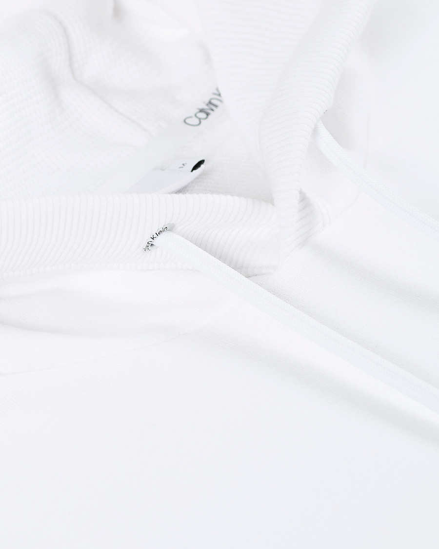Herren | Pullover | Calvin Klein | Small Chest Logo Hoodie Bright White