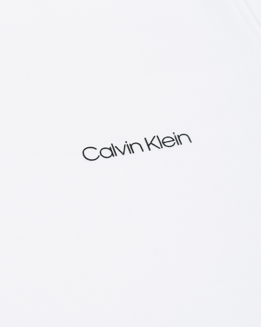 Herren | Pullover | Calvin Klein | Small Chest Logo Hoodie Bright White