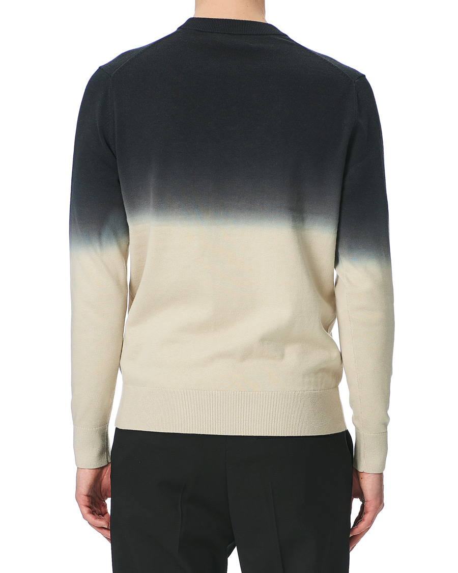 Herren | Pullover | Calvin Klein | Dip Dyed Crew Neck Sweater Black