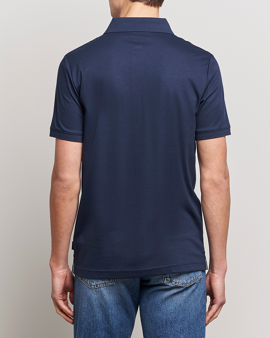 Herren | Poloshirts | Calvin Klein | Liquid Touch Slim Fit Polo Navy
