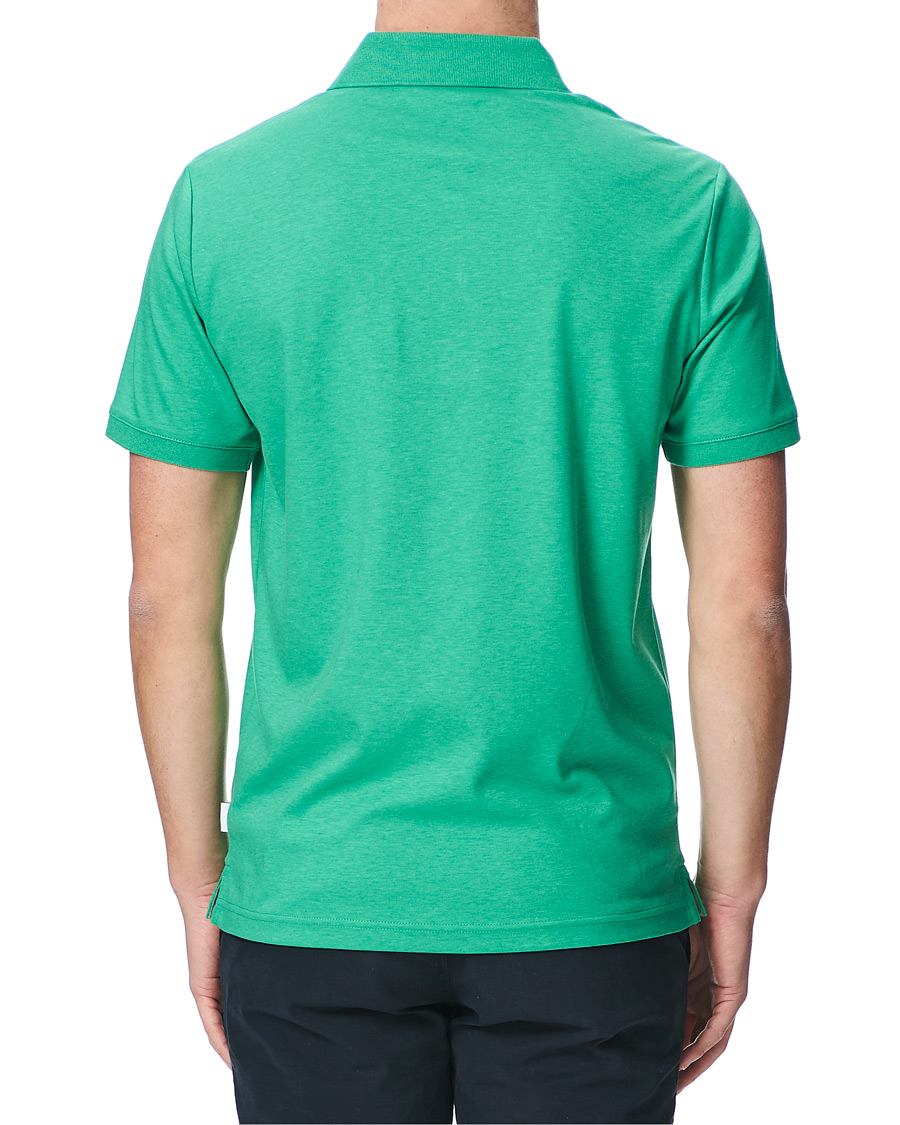 Herren | Poloshirts | Calvin Klein | Slim Fit Liquid Touch Polo Green Campus Heather