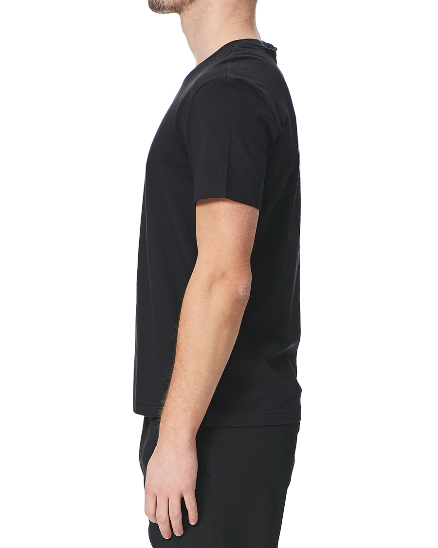 Herren | T-Shirts | Calvin Klein | Chest Box Logo Crew Neck Tee Black