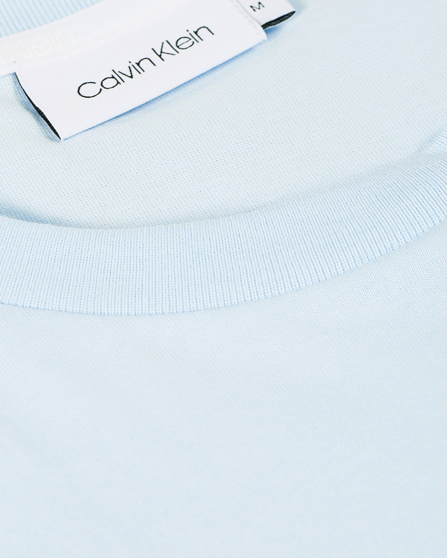 Herren | T-Shirts | Calvin Klein | Chest Logo Crew Neck Tee Kingly Blue