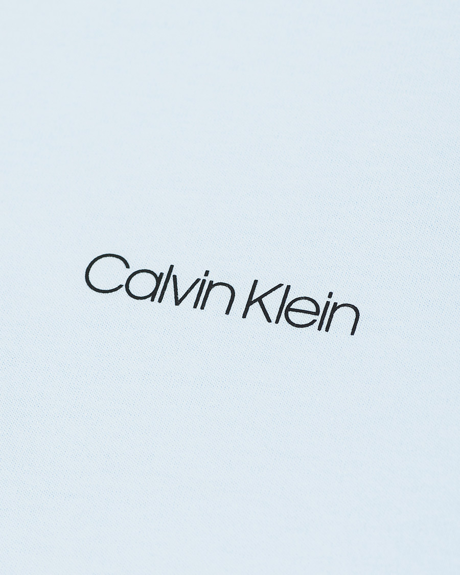 Herren | T-Shirts | Calvin Klein | Chest Logo Crew Neck Tee Kingly Blue
