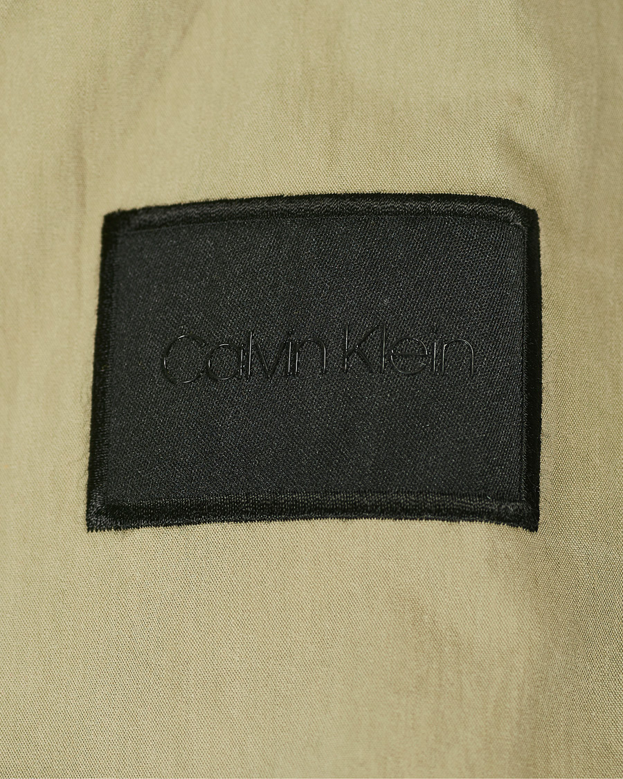 Herren | Calvin Klein Light Shirt Jacket Delta Green | Calvin Klein | Light Shirt Jacket Delta Green