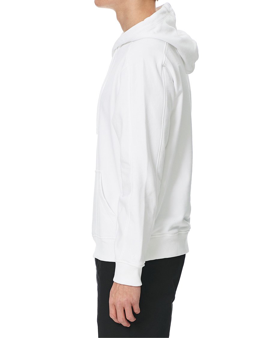 Herren | Pullover | Calvin Klein Jeans | Micro Branding Hoodie White