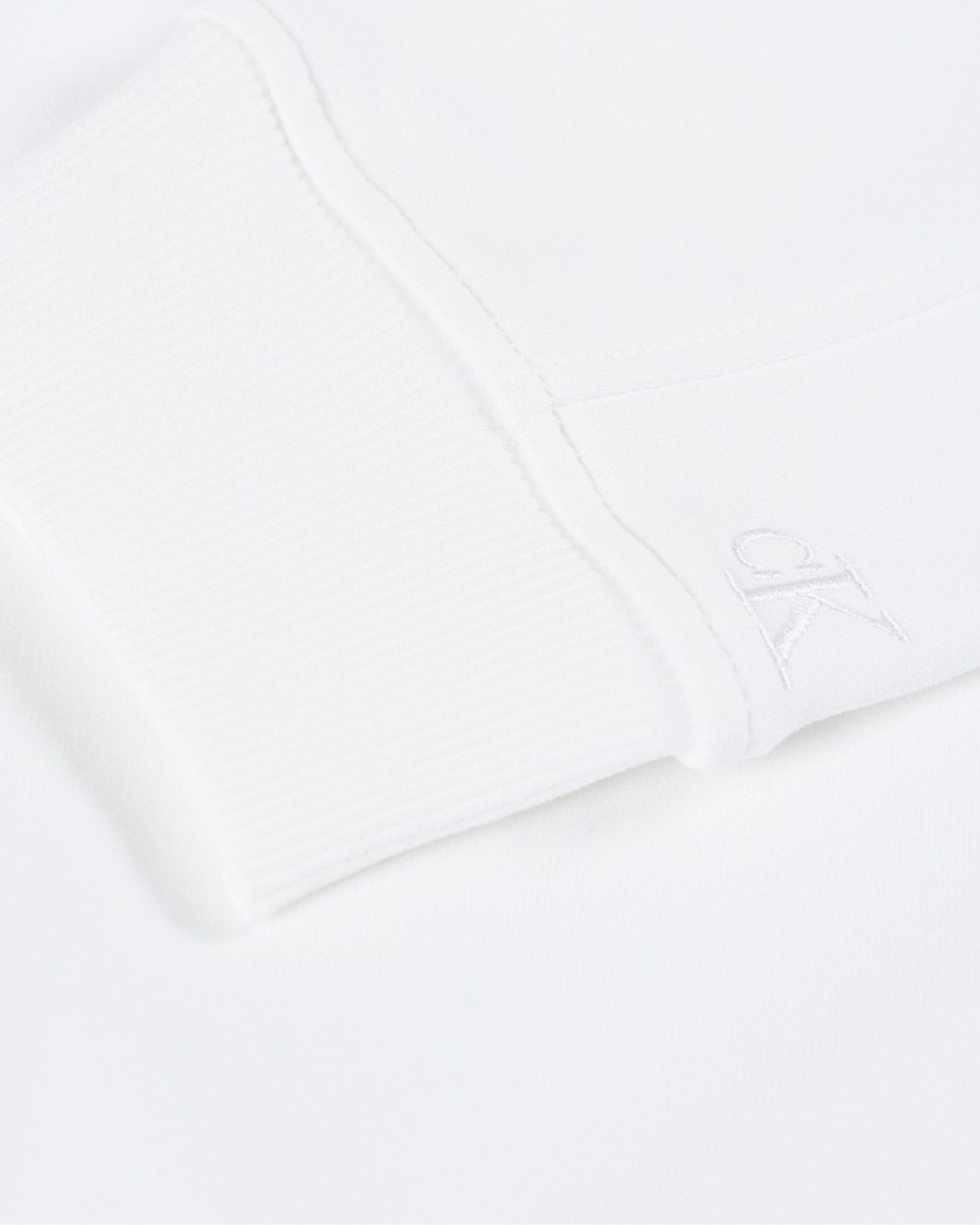 Herren | Pullover | Calvin Klein Jeans | Micro Branding Hoodie White