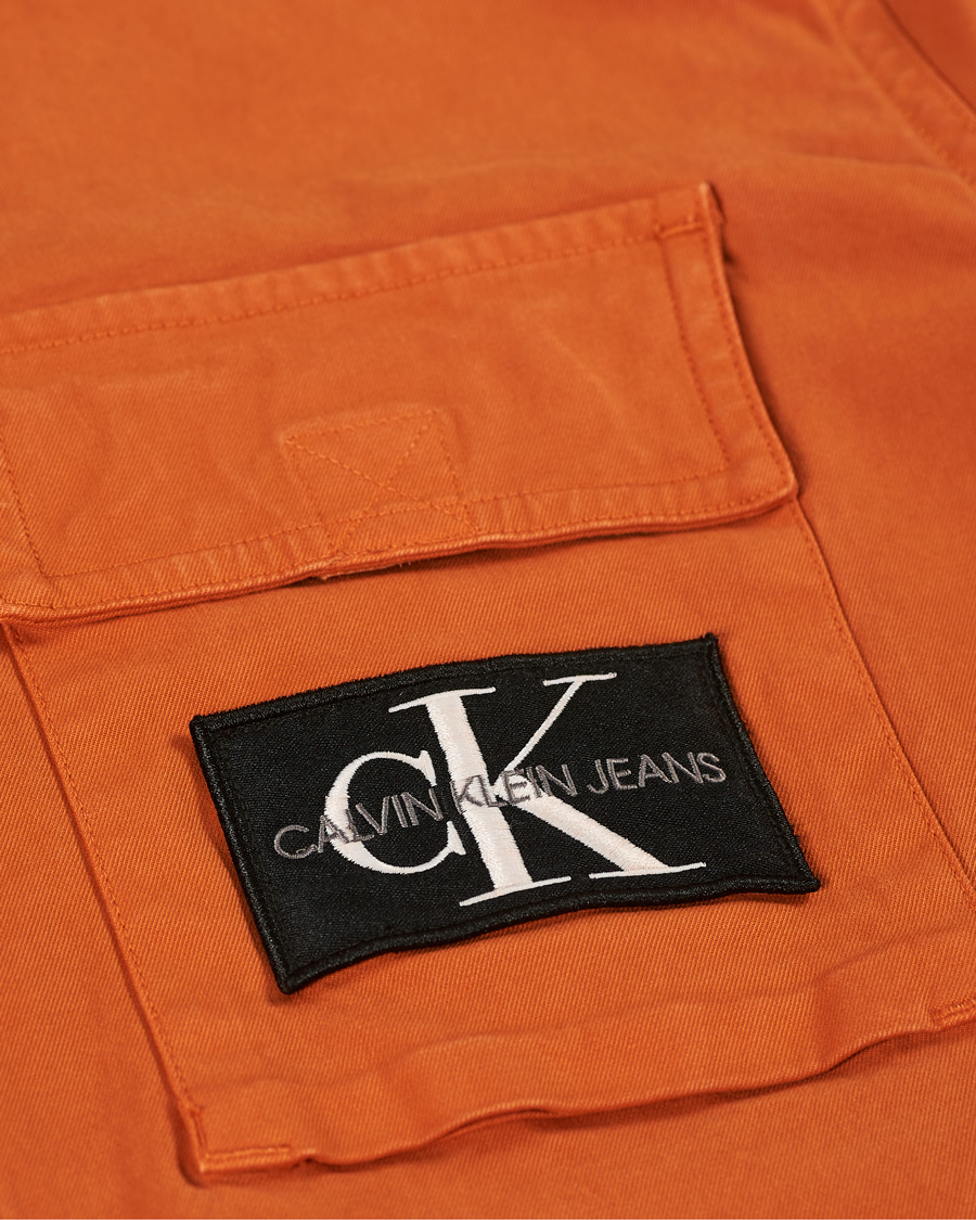 Herren | Hemden | Calvin Klein Jeans | Garment Dyed Shirt Rusty Orange
