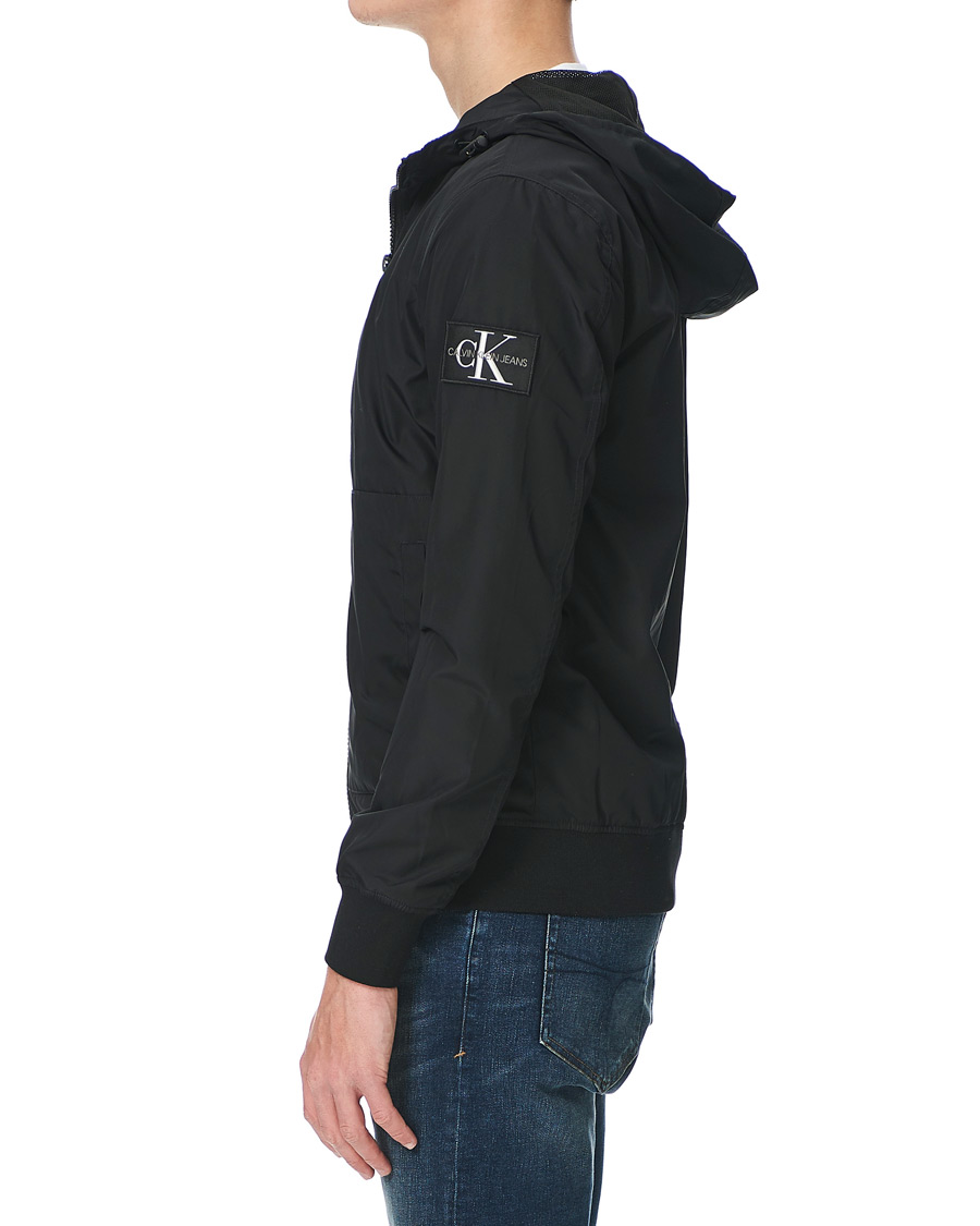 Herren | Jacken | Calvin Klein Jeans | Essential Hooded Bomber Jacket Black