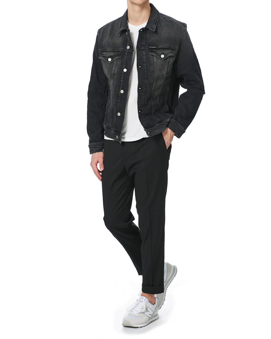 Herren | Jacken | Calvin Klein Jeans | Foundation Denim Jacket Black