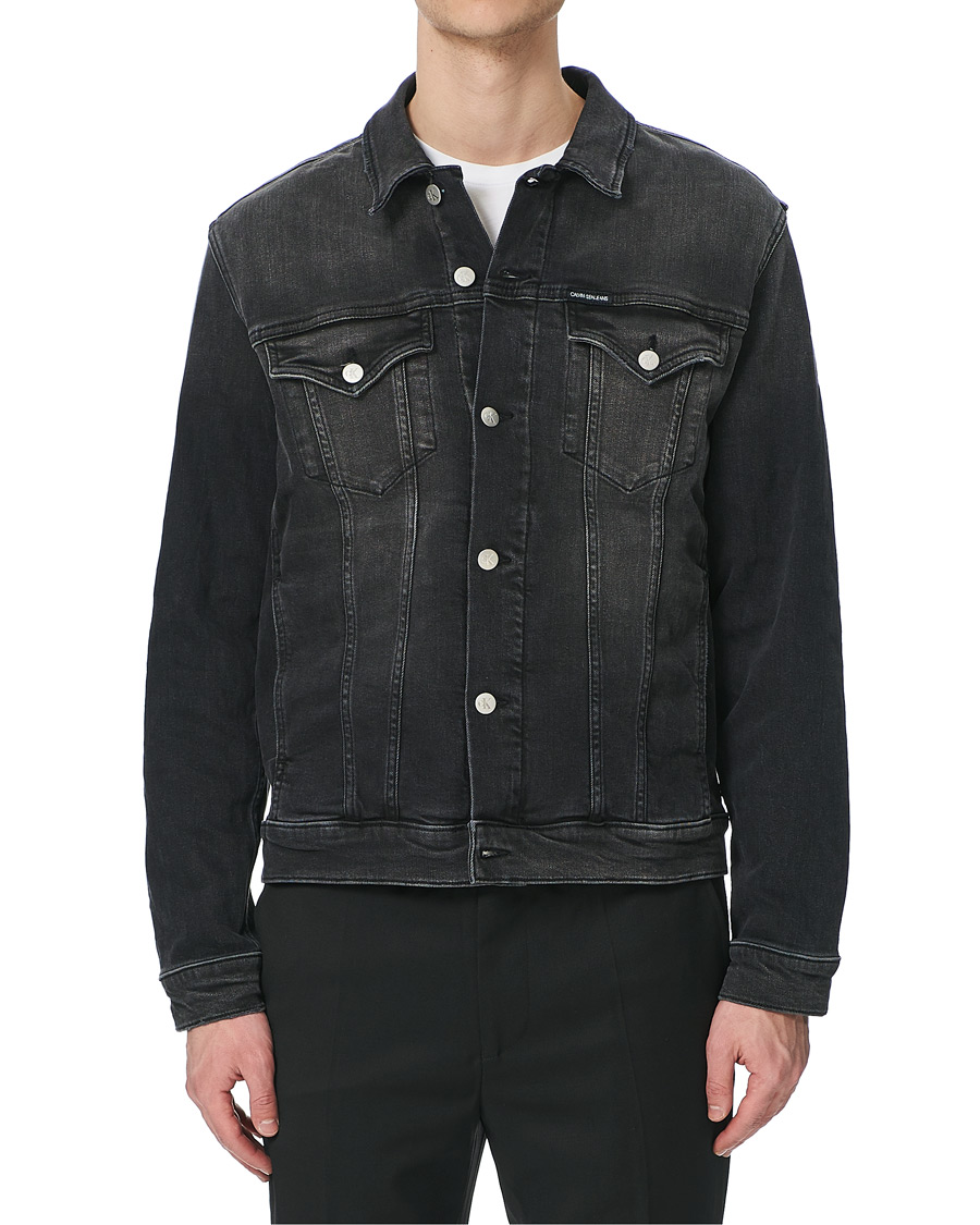 Herren | Jacken | Calvin Klein Jeans | Foundation Denim Jacket Black