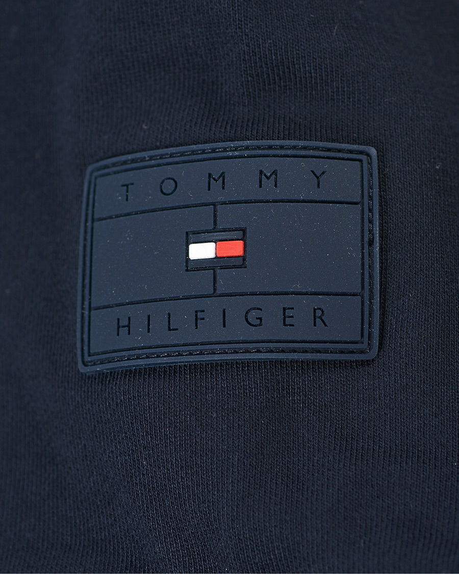 Herren | Jacken | Tommy Hilfiger | Jacquard Mixed Media Zip Hoodie Desert Sky