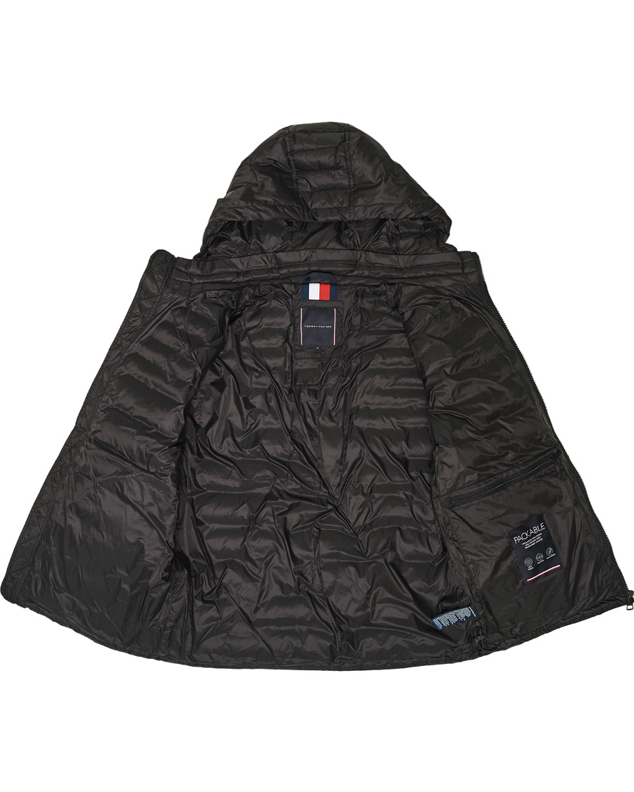 Herren | Jacken | Tommy Hilfiger | Packable Down Hooded Jacket Black
