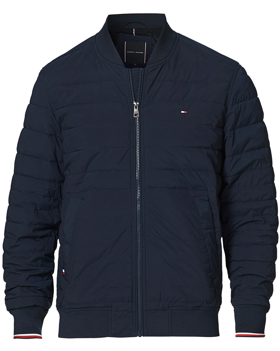 Herren | Jacken | Tommy Hilfiger | Flex Padded Bomber Jacket Desert Sky
