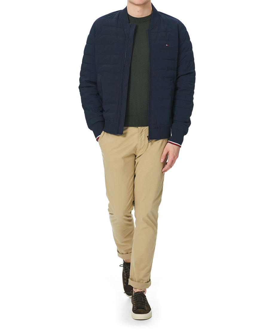 Herren | Jacken | Tommy Hilfiger | Flex Padded Bomber Jacket Desert Sky