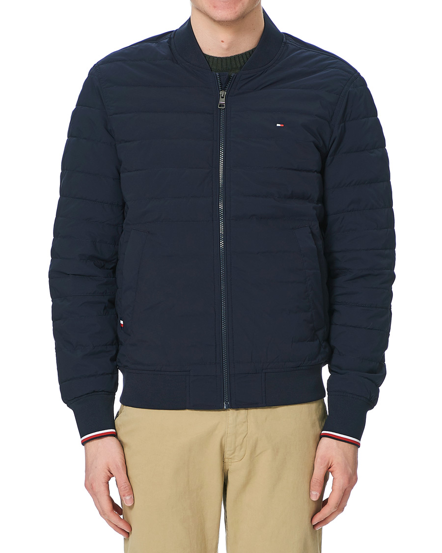 Herren | Jacken | Tommy Hilfiger | Flex Padded Bomber Jacket Desert Sky