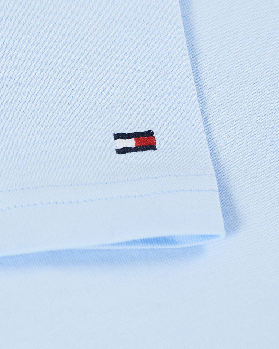 Herren | T-Shirts | Tommy Hilfiger | Logo Crew Neck Tee Sweet Blue