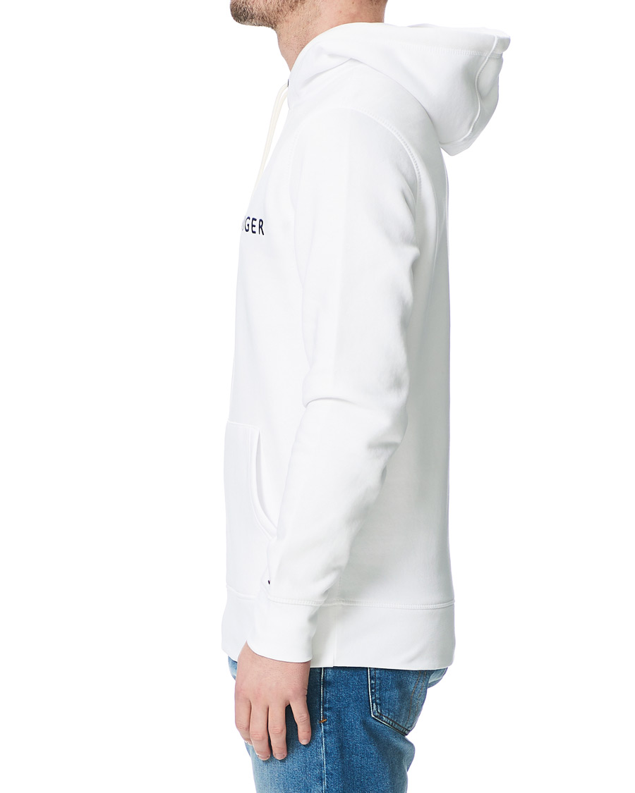 Herren | Pullover | Tommy Hilfiger | Logo Hoodie White