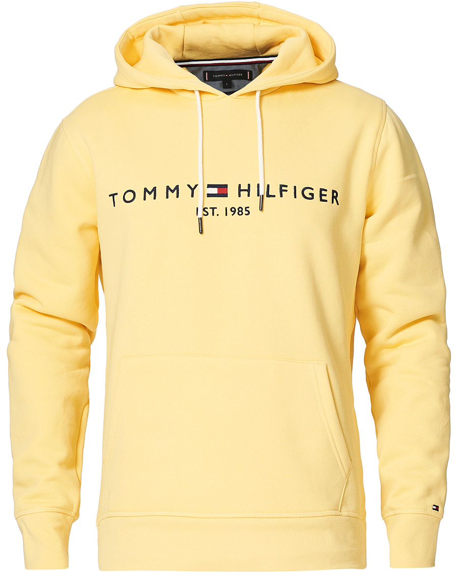 Herren | Pullover | Tommy Hilfiger | Logo Hoodie Delicate Yellow