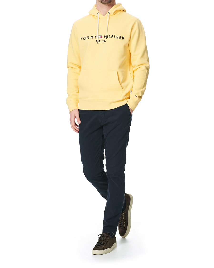 Herren | Pullover | Tommy Hilfiger | Logo Hoodie Delicate Yellow