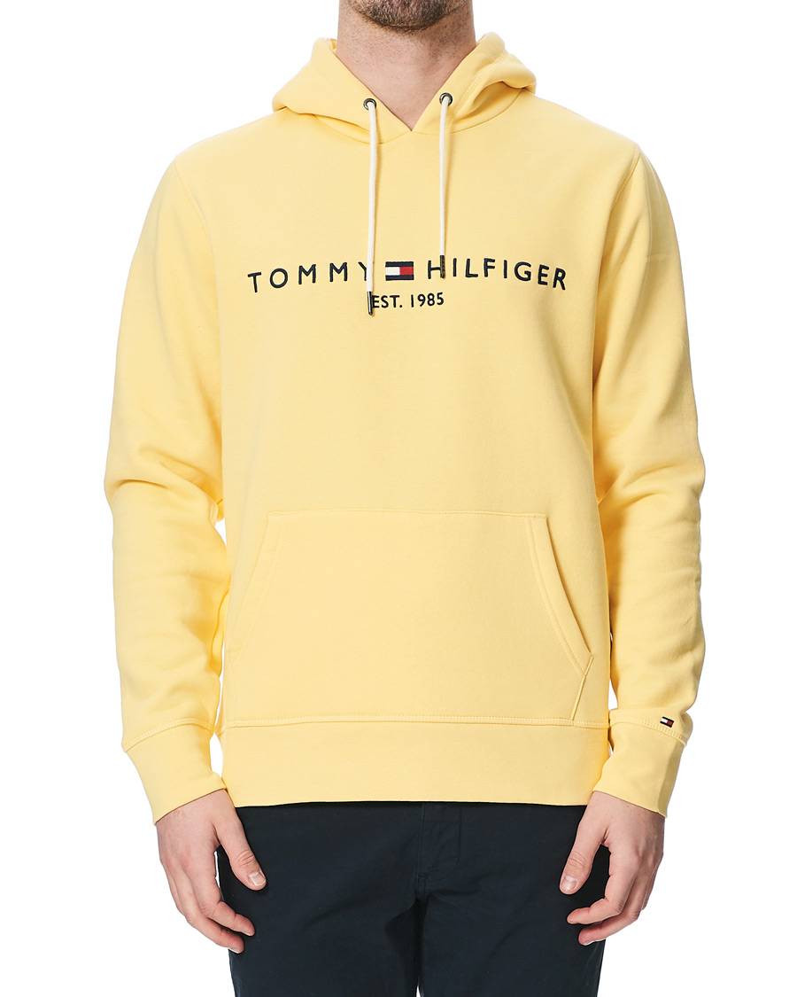 Herren | Pullover | Tommy Hilfiger | Logo Hoodie Delicate Yellow
