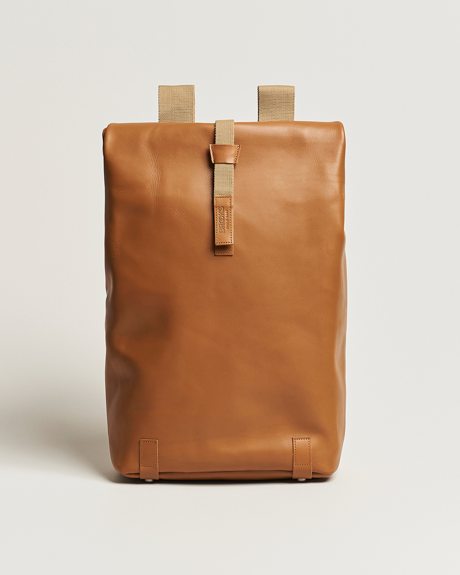 Herren | | Brooks England | Pickwick Large Leather Backpack Honey