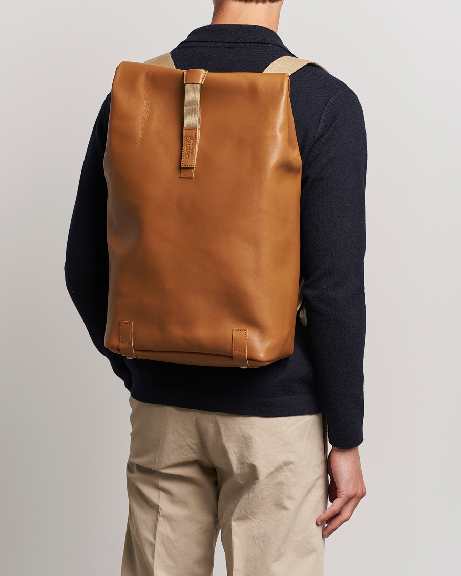 Herren | Rucksäcke | Brooks England | Pickwick Large Leather Backpack Honey