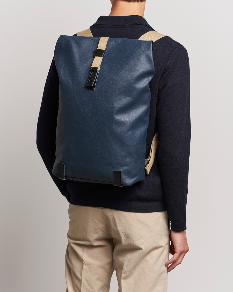 Herren | Brooks England | Brooks England | Pickwick Cotton Canvas 26L Backpack Dark Blue/Black