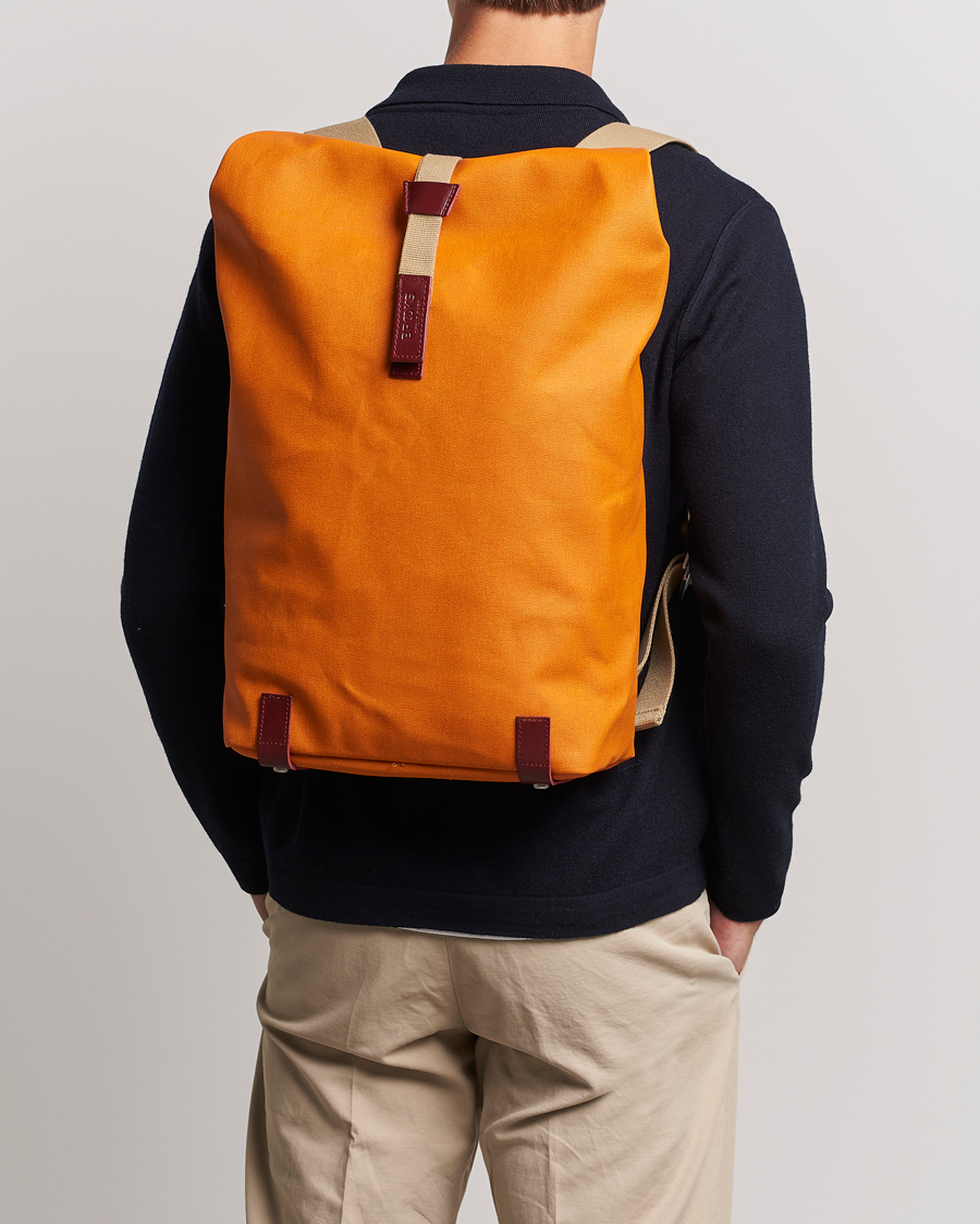 Herren | Taschen | Brooks England | Pickwick Cotton Canvas 26L Backpack Goose Beak/Maroon