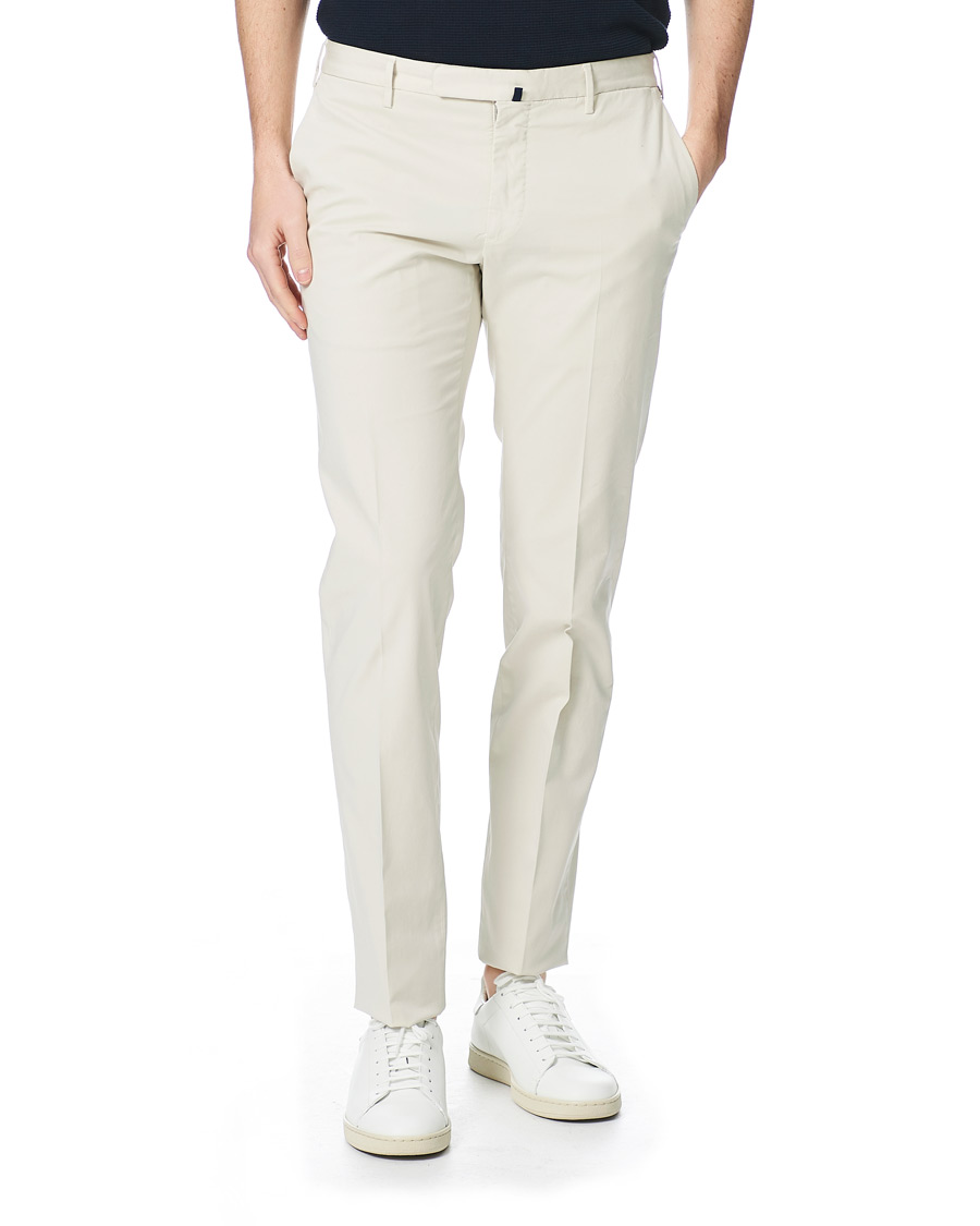 Herren | Hosen | Incotex | Slim Fit Stretch Chinos Sand