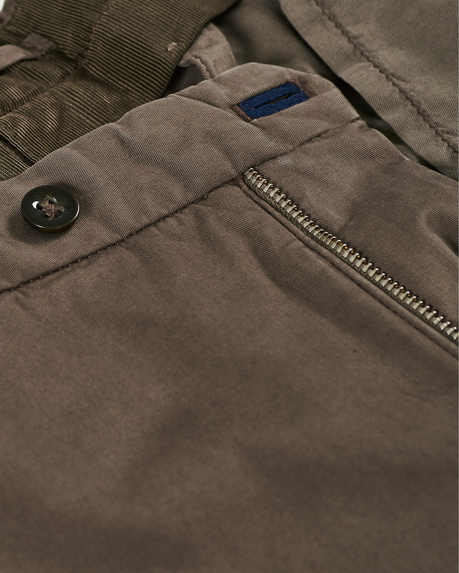 Herren | Hosen | Incotex | Slim Fit Stretch Chinos Dark Brown