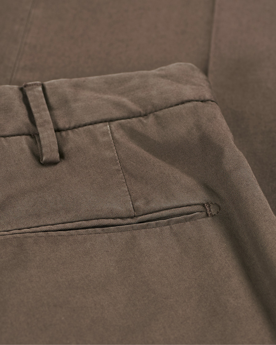 Herren | Hosen | Incotex | Slim Fit Stretch Chinos Dark Brown