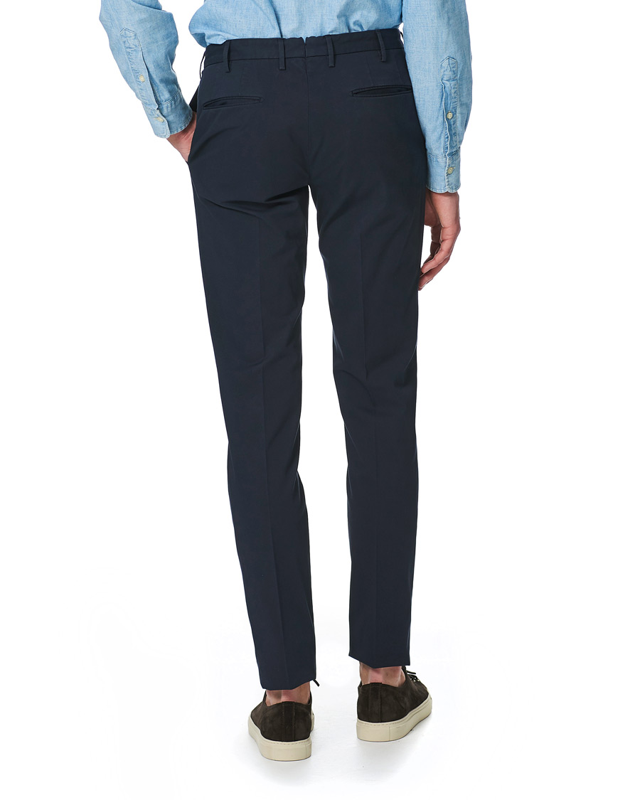 Herren | Hosen | Incotex | Slim Fit Stretch Chinos Navy