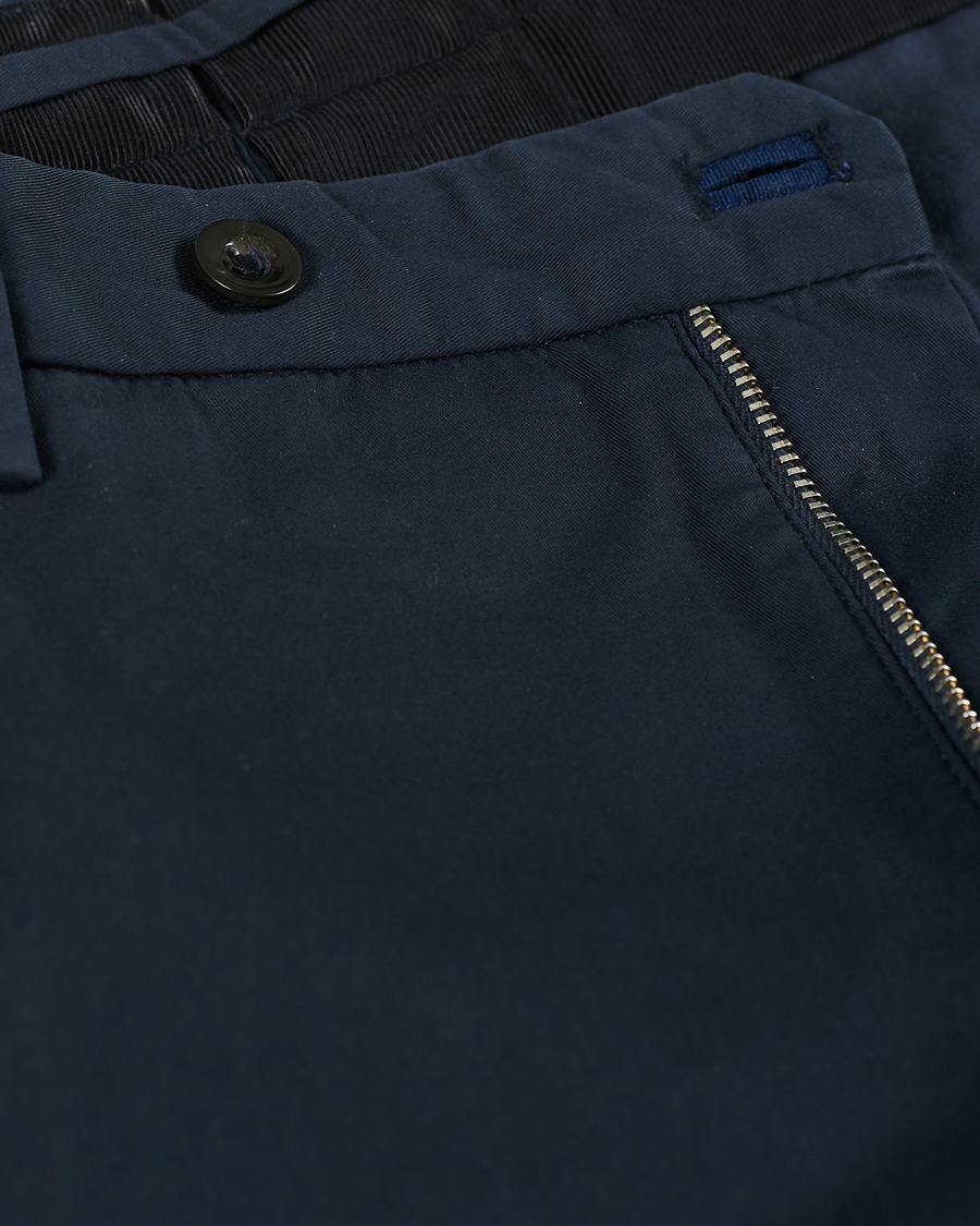 Herren | Hosen | Incotex | Slim Fit Stretch Chinos Navy