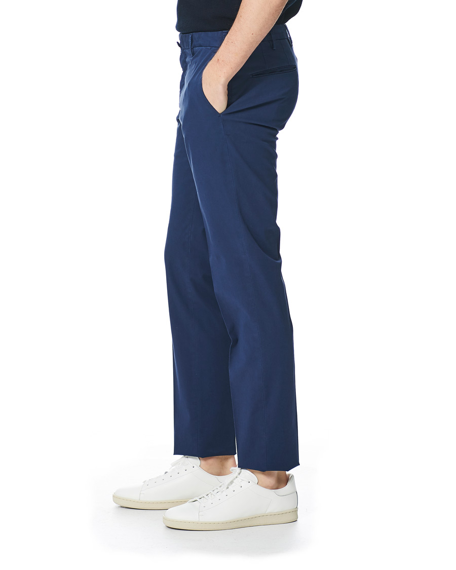 Herren | Hosen | Incotex | Slim Fit Stretch Chinos Royal Blue
