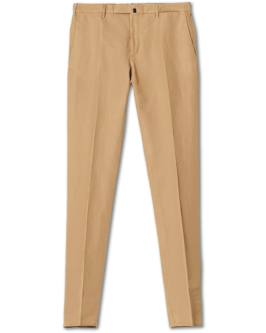 Herren | Hosen | Incotex | Slim Fit Chinolino Trousers Beige