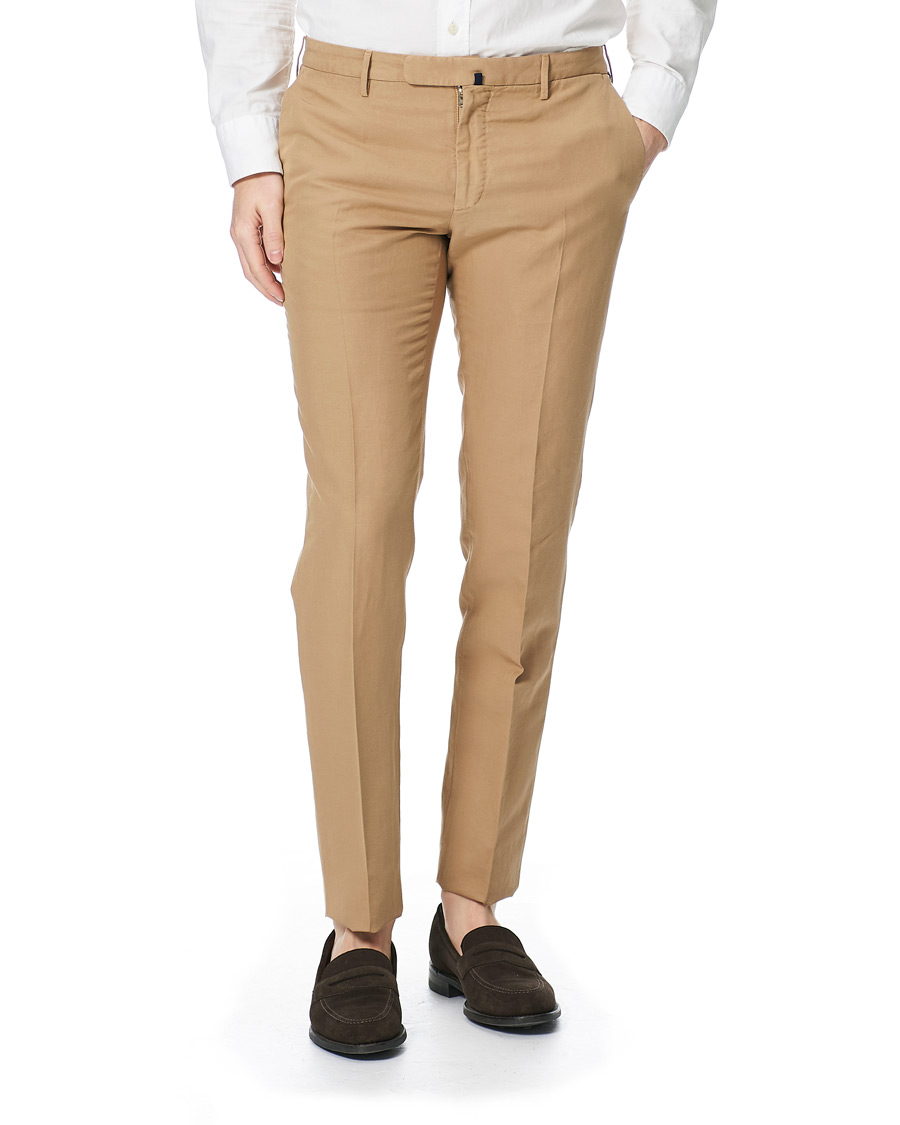 Herren | Hosen | Incotex | Slim Fit Chinolino Trousers Beige