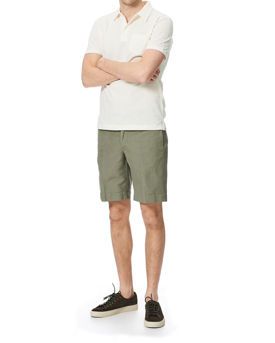 Herren | Shorts | Incotex | Chinolino Shorts Light Green